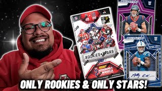 NEW RELEASE 2023 PANINI ROOKIES amp STARS FOOTBALL HOBBY BOX 450 A BOX BUT IS IT WORTH THE PRICE [upl. by Aredna]