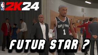 NBA 2k24  Carrière TOUJOURS AUSSI FOU 1 [upl. by Alyks]