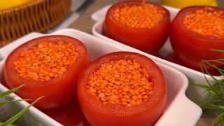 Tomaten und Linsen schmecken besser als Fleisch Ein einfaches einfaches und leckeres Linsenrezept [upl. by Kamin68]