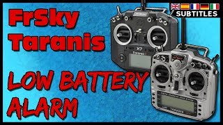 OpenTX Tutorial  Low Battery Alarm [upl. by Siahc854]