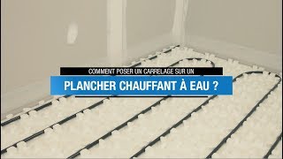 Tuto MAPEI  Coller du carrelage sur un plancher chauffant [upl. by Petras185]