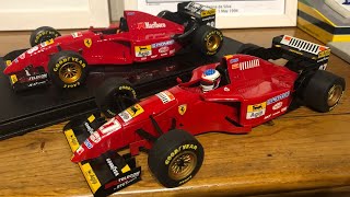 GP Replicas Vs Minichamps 118 Ferrari 1995 412 T2  Which Is Better [upl. by Pyszka569]