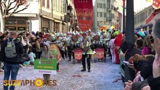 SuzeAphones  Carnaval de Sion 2020  Cortège [upl. by Nayrb990]