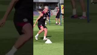 DANI OLMOS FIRST TRAINING SESSION AT BARCELONA IS INSANE [upl. by Benedicto592]