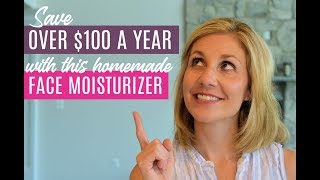 Save Over 100 a Year With This Homemade Face Moisturizer Made with Young Living Essential Oils [upl. by Elleinahc]