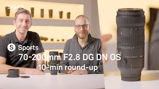 The allnew SIGMA 70200mm F28 DG DN OS  Sports for mirrorless cameras is finally here [upl. by Ailatan]