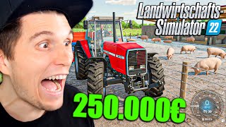 Ich kaufe einen SCHWEINESTALL  Landwirtschafts Simulator 22 [upl. by Schiffman]