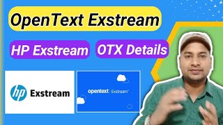 OpenText Exstream  HP Exstream  OTX details  Vikasteach [upl. by Aihtnys674]