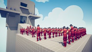 100x MUSKETEER ATTACK THE TOWER Totally Accurate Battle Simulator  TABS [upl. by Kimble96]