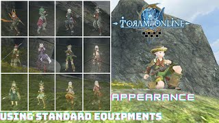 Toram Appearance Using Standard Equipments  Toram Online Appearance [upl. by Rust]