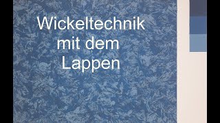 Walter wickelt einfach Wickeltechnik mit der Huder Lappen [upl. by Golda]