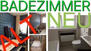 BADEZIMMER renovieren zum Traumbad  Modern Altersgerecht [upl. by Eigger]