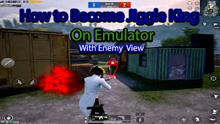 How To Do Jiggle On Emulator 🔥🔥 Best Fast Jiggle Movement On Pc  Golden Tips By PUBG Emulator King [upl. by Nyliram839]