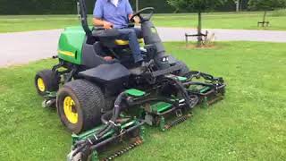 John deere 3235C fairway mower for sale [upl. by Marelda950]