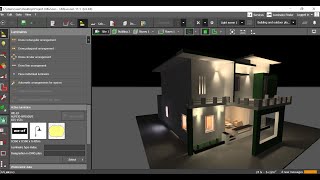 DIALux Tutorial Part 1 Building Construction [upl. by Granoff]