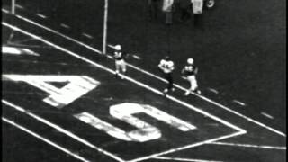 Ernie Davis 87 Yard TD Catch in 1960 Cotton Bowl [upl. by Eicart]