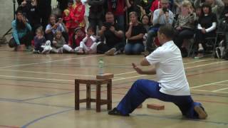 Shifu Liu Xingbo  Hard Qigong Demonstration [upl. by Gagliano795]