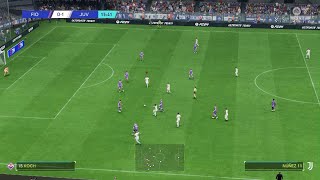 EA SPORTS FC 24 FIORENTINA V JUVENTUS [upl. by Aevin]