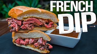 Ultimate French Dip Steak Sandwich  SAM THE COOKING GUY 4K [upl. by Lavern]