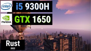 Core i5 9300H  GTX 1650  RUST [upl. by Latona121]