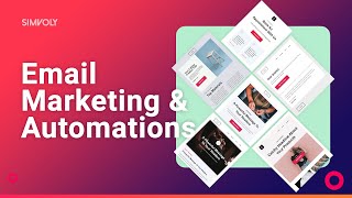 Email Marketing amp Automations By Simvoly 2021 Short Overview [upl. by Affay]