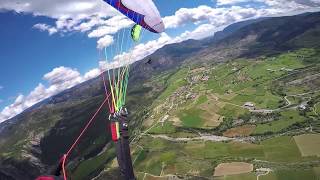 PARAGLIDING ORGANYA SPRING 2017 UTURN BLACKOUT [upl. by Torhert]