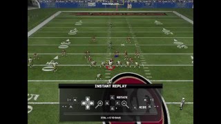 Madden NFL 08  BIG HIT Helmet gets off [upl. by Tove]