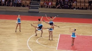 Twirling bâton  Equipe cadette N1 [upl. by Noissap]