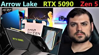 Intel Arrow amp Lunar Lake Release Date Nvidia RTX 5090 GDDR7 PS5 Pro AMD Zen 5  March Loose Ends [upl. by Abigale77]