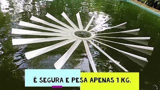 Turbina eólica que flutua na água [upl. by Kowal]