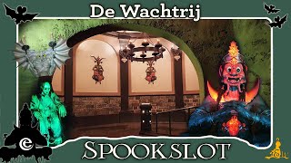 Efteling Spookslot  De wachtrij [upl. by Nennek]