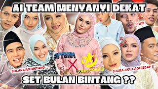 AI TEAM NYANYI BERAMAI RAMAI DEKAT SET BULAN BINTANG [upl. by Ahsemaj102]