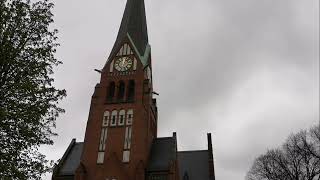 BerlinCharlottenburg D Ev trinitatiskirche  Vollgeläut [upl. by Anidem]