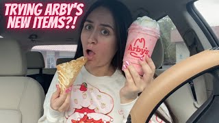 Trying Arby’s NEW Items [upl. by Oleta]