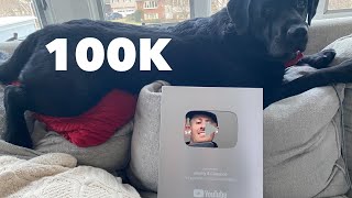 King Clarence hit 100K subscribers but isn’t Happy YouTube Play Button Unboxing [upl. by Galvan]