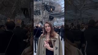 Eve Jobs alla sfilata Louis Vuitton [upl. by Brezin]