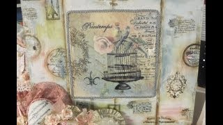 Sublimado sobre azulejos  Deco Scrap  Sellos  Patricia Fernandez [upl. by Adriell273]