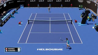 Stan Wawrinka vs Adrian Mannarino  Australian Open  AO Tennis 2  PS5 Gameplay [upl. by Gaskin]