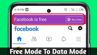 Facebook Free Mode Off  Facebook free mode to data mode  facebook free mode  Facebook buy date [upl. by Nimajnab931]