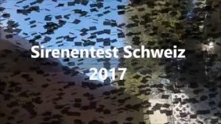 Sirenentest Schweiz [upl. by Incrocci]