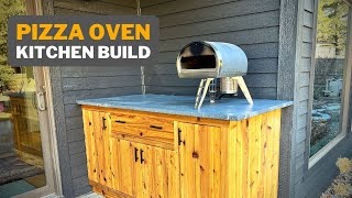 Outdoor Pizza Oven Kitchen Build Perfect for Gozney amp Ooni Ovens [upl. by Akener]