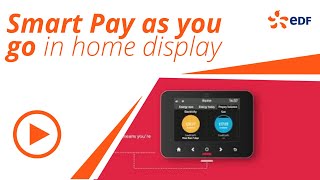 EDF Energy Smart pay as you go – inhome display 2 [upl. by Mak]