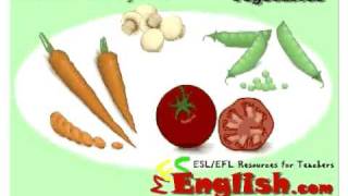 vegetables  English vocabulary lessons [upl. by Bedelia779]