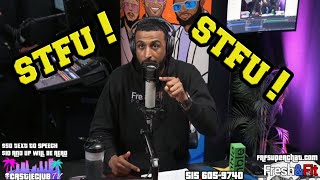 Hater Caller PISS Myron OFF So Bad That Myron Had To END The Show  Fresh amp Fit 83024 [upl. by Supmart]