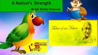 A nations strength 6th class english poem 6th english poem nations strength nations english po [upl. by Gavriella189]