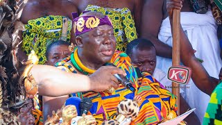 OTUMFUOs SPEECH ASANTEHENE OTUMFUO OSEI TUTU II MAKES AN HISTORIC SPEECH ABOUT ANLO AND ASANTE [upl. by Akined]