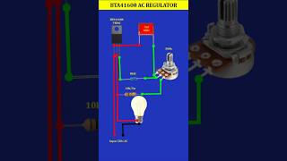 BTA41600 AC Regulator shorts electricedison ytshorts youtubeshorts shortsfeed shortvideo [upl. by Ellekcim]