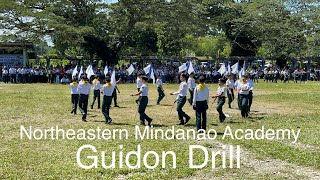 Guidon Drill Northeastern Mindanao Academy [upl. by Loginov]