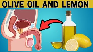 The Surprising Benefits of Olive Oil and Lemon Before Bed for Men [upl. by Norahc]