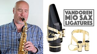 Vandoren MO Ligatures for Saxophone Review [upl. by Onibla]